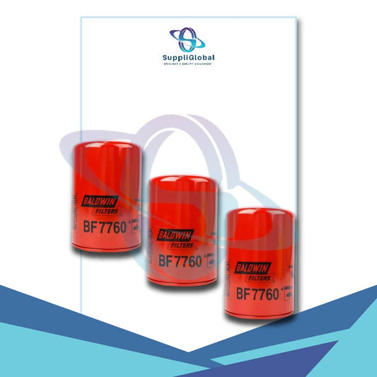 BF7760 Baldwin Fuel Filter Replace 4010476 FF2203 P552203 (3Pack)