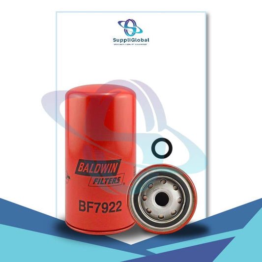 Baldwin BF7922 Filters Fuel Filter, 7-7/32 x 3-11/16 x 7-7/32 In, Red