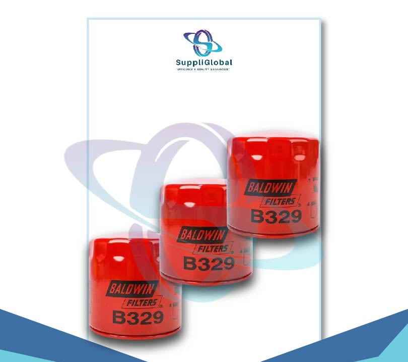 B329 Lube Spin On Replaces P550965 LF3681 (Pack of 3)