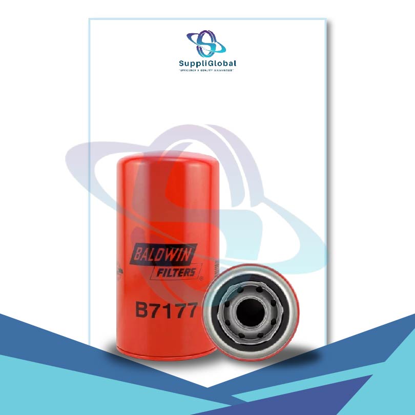 B7177 Oil Filter Fits Cummins 3937144, LF3970, P550428 (Pack of 3)