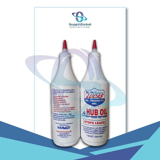 Lucas Hub Oil (1 Bottle, 2 Pounds, 946 Milliliters) - Prevent Corrosion, High-Performance and Heavy-Duty Machinery