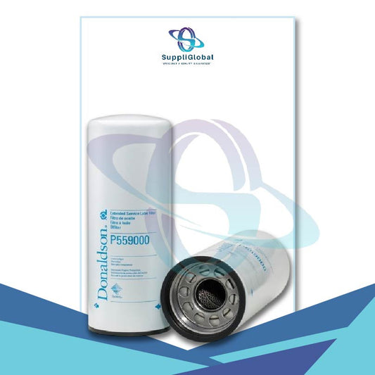 Donaldson P559000 Lube Filter, Spin-on, Full Flow (Pack of 2)
